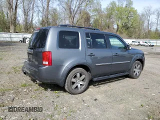 2012 Honda Pilot Touring with VIN 5FNYF4H92CB030828, listed as a Copart auction lot 54971505 with 215,219 mi miles and Salvage Title. Bid and sale history available at carsss.com. Image 3.