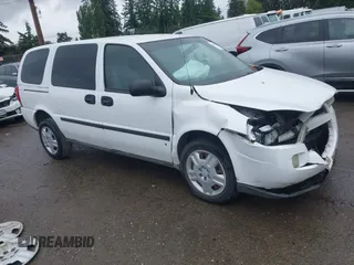 2007 Chevrolet Uplander LS Fleet z VIN 1GBDV13W77D143009, wystawiony jako IAAI lot #42349600 z przebiegiem 210 785 mil mil oraz . Historia ofert i sprzedaży dostępna na DreamBid. Obrazek 1.