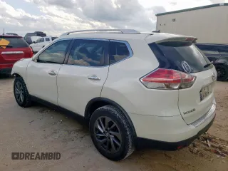 2016 Nissan Rogue SV with VIN KNMAT2MT9GP694443, listed as a Copart auction lot 54175615 with 110,189 mi miles and Salvage Title. Bid and sale history available at carsss.com. Image 2.