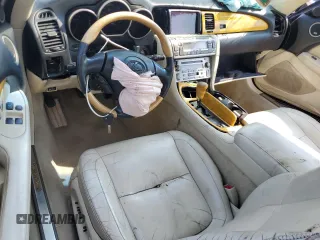 2002 Lexus SC 430 с VIN JTHFN48YX20002417, выставлен на аукционе Copart как лот 59401805 с пробегом Не указан миль и На запчасти • Non repairable. История ставок и продаж доступна на DreamBid. Изображение 8.