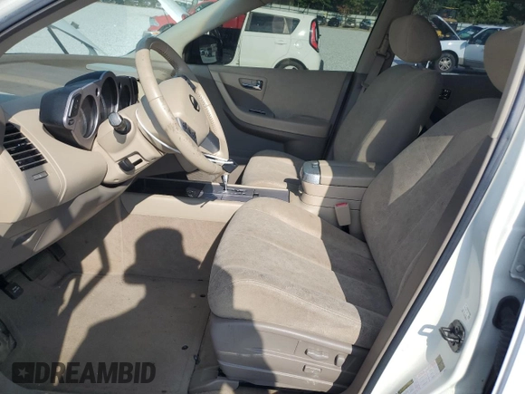 2006 Nissan Murano S with VIN JN8AZ08T06W428802, listed as a Copart auction lot 49888225 with 83,468 mi miles and Non Repairable. Bid and sale history available at carsss.com. Image 7.