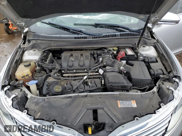 2014 Lincoln MKZ with VIN 3LN6L2GK6ER820817, listed as a Copart auction lot 58742365 with 201,284 mi miles and Salvage title. Bid and sale history available at DreamBid. Image 11.