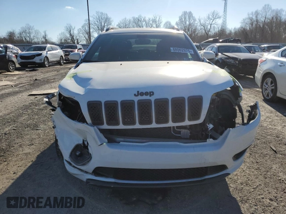 2020 Jeep Cherokee High Altitude with VIN 1C4PJMDN5LD546508, listed as a Copart auction lot 88002975 with 18,194 mi miles and Salvage title. Bid and sale history available at DreamBid. Image 5.
