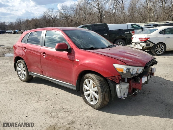 2014 Mitsubishi Outlander Sport ES with VIN 4A4AP3AU0EE033098, listed as a Copart auction lot 50975175 with 134,799 mi miles and Salvage Title. Bid and sale history available at carsss.com. Image 4.