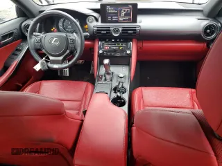 2023 Lexus IS 350 F Sport with VIN JTHGZ1B28P5063979, listed as a Copart auction lot 88964555 with 35,275 mi miles and Salvage title. Bid and sale history available at DreamBid. Image 8.