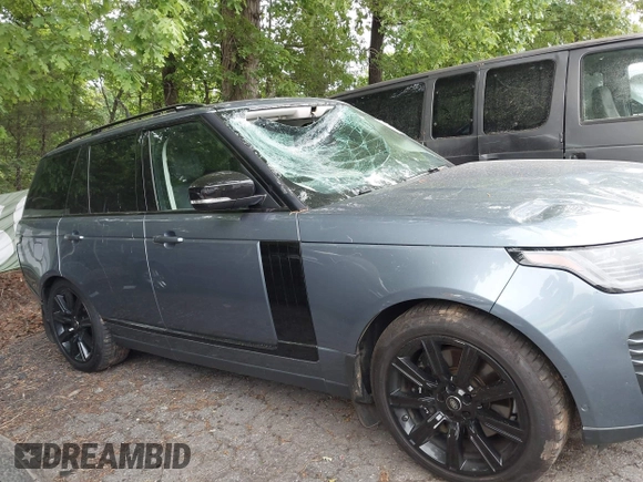 2019 Land Rover Range Rover with VIN SALGS2RE5KA516721, listed as a IAAI auction lot 42081181 with 120,147 mi miles and . Bid and sale history available at DreamBid. Image 13.