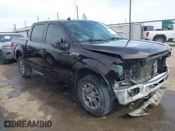 2020 Ford F-150 XL with VIN 1FTEW1E50LKD26971, listed as a IAAI auction lot 41580535 with 109,641 mi miles. Bid and sale history available at carsss.com. Image 1.