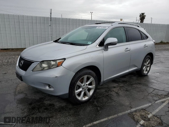 2010 Lexus RX 350 with VIN 2T2BK1BA4AC016946, listed as a Copart auction lot 45712385 with 150,683 mi miles and Salvage Title. Bid and sale history available at carsss.com. Image 1.