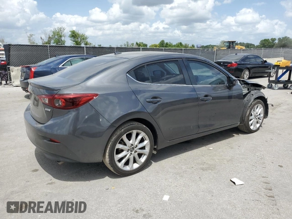 2015 Mazda 3 S Grand Touring with VIN JM1BM1W37F1237706, listed as a Copart auction lot 52785545 with 112,657 mi miles and Salvage Title. Bid and sale history available at DreamBid. Image 3.