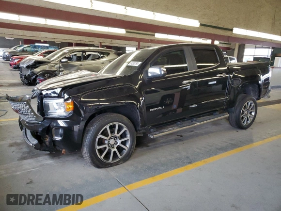2018 GMC Canyon 4WD Denali with VIN 1GTP6EE18J1223703, listed as a Copart auction lot 84280794 with 97,592 mi miles and Salvage Title. Bid and sale history available at carsss.com. Image 1.