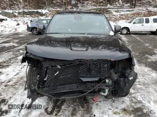 2021 Jeep Grand Cherokee Trailhawk with VIN 1C4RJFLT3MC581673, listed as a Copart auction lot 44993235 with 18,227 mi miles and Salvage Title. Bid and sale history available at carsss.com. Image 5.