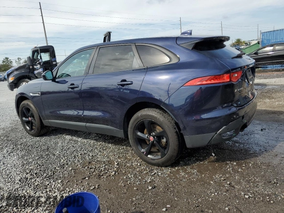 2018 Jaguar F-Pace 20d Premium with VIN SADCJ2FN9JA326677, listed as a Copart auction lot 42704055 with 104,968 mi miles and Salvage Title. Bid and sale history available at DreamBid. Image 2.