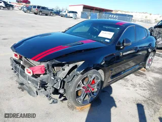 2019 Kia Stinger GT with VIN KNAE35LC1K6058955, listed as a IAAI auction lot 41487102 with 157,632 mi miles. Bid and sale history available at carsss.com. Image 21.