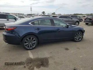 2018 Mazda 6 Grand Touring with VIN JM1GL1TY6J1323672, listed as a Copart auction lot 52700165 with 34,005 mi miles and Salvage Title. Bid and sale history available at DreamBid. Image 3.