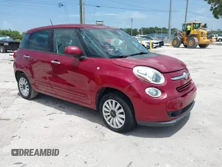 2014 FIAT 500L Easy with VIN ZFBCFABH0EZ027225, listed as a IAAI auction lot 42516584 with 131,377 mi miles and . Bid and sale history available at DreamBid. Image 1.