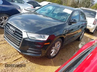 2017 Audi Q3 Premium with VIN WA1ECCFS6HR014333, listed as a IAAI auction lot 41471544 with 105,121 mi miles. Bid and sale history available at carsss.com. Image 2.