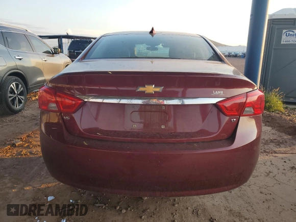 2016 Chevrolet Impala LT with VIN 1G1115S36GU163530, listed as a Copart auction lot 55420265 with 47,920 mi miles and Salvage Title. Bid and sale history available at DreamBid. Image 6.