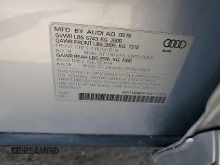 2015 Audi Q5 z VIN WA1VMBFP1FA111714, wystawiony jako Copart lot #63191874 z przebiegiem 62 594 mil mil oraz Szkoda całkowita • Salvage title. Historia ofert i sprzedaży dostępna na DreamBid. Obrazek 13.