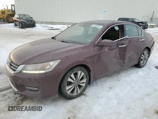 2014 Honda Accord Touring z VIN 1HGCR2F98EA800343, wystawiony jako Copart lot #83196764 z przebiegiem 126 479 mil mil oraz Szkoda całkowita • Salvage title. Historia ofert i sprzedaży dostępna na DreamBid. Obrazek 1.