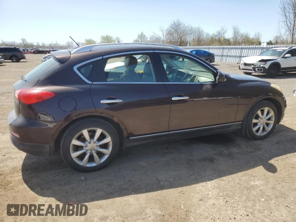 2008 Infiniti EX Journey with VIN JNKAJ09F78M361995, listed as a Copart auction lot 54568975 with 293,688 mi miles and Clean Title. Bid and sale history available at DreamBid. Image 3.