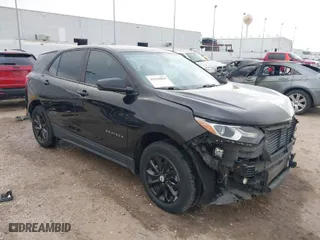 2020 Chevrolet Equinox LS with VIN 2GNAXSEV6L6117777, listed as a IAAI auction lot 41516894 with 58,108 mi miles. Bid and sale history available at carsss.com. Image 1.