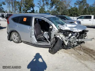 2014 Honda CR-V EX with VIN 2HKRM3H52EH555409, listed as a Copart auction lot 42433405 with 98,172 mi miles and Salvage Title. Bid and sale history available at carsss.com. Image 4.