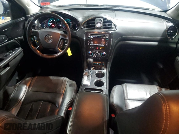 2015 Buick Enclave Leather with VIN 5GAKVBKD8FJ164574, listed as a Copart auction lot 45952925 with 137,230 mi miles and Salvage Title. Bid and sale history available at carsss.com. Image 8.