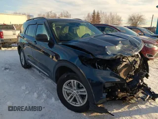2022 Ford Explorer XLT with VIN 1FMSK8DH7NGA77833, listed as a Copart auction lot 47243225 with 15,512 mi miles and Salvage Title. Bid and sale history available at carsss.com. Image 4.