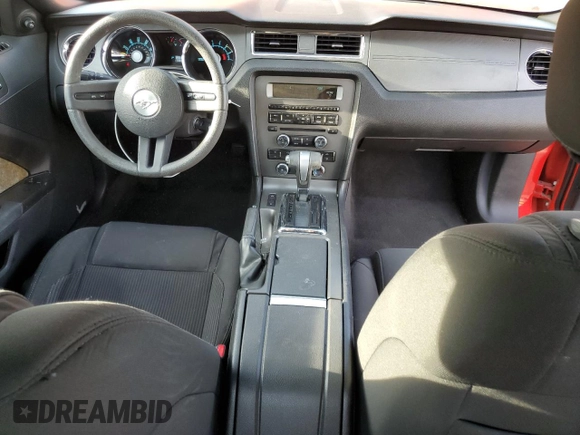 2010 Ford Mustang V6 with VIN 1ZVBP8AN4A5172398, listed as a Copart auction lot 50214925 with 113,094 mi miles and Salvage Title. Bid and sale history available at DreamBid. Image 8.