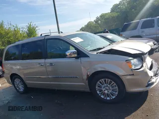 2015 Chrysler Town & Country Limited Platinum with VIN 2C4RC1GGXFR619209, listed as a IAAI auction lot 40366234 with 163,649 mi miles. Bid and sale history available at carsss.com. Image 14.
