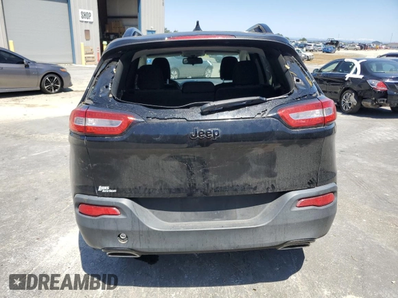 2017 Jeep Cherokee Altitude with VIN 1C4PJLAS6HW577086, listed as a Copart auction lot 57682925 with 109,316 mi miles and Salvage title. Bid and sale history available at DreamBid. Image 6.