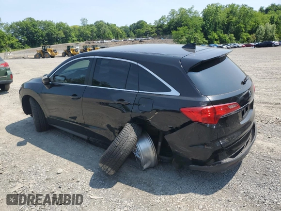 2014 Acura RDX Technology with VIN 5J8TB4H5XEL021234, listed as a Copart auction lot 58979175 with 122,369 mi miles and Salvage title. Bid and sale history available at DreamBid. Image 2.