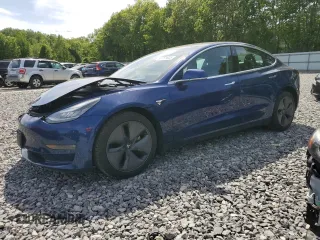 2020 Tesla Model 3 Long Range z VIN 5YJ3E1EB2LF617579, wystawiony jako Copart lot #58781805 z przebiegiem 58 094 mil mil oraz Szkoda całkowita • Salvage title. Historia ofert i sprzedaży dostępna na DreamBid. Obrazek 1.