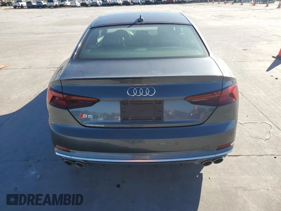 2019 Audi S5 Prestige z VIN WAUR4AF54KA004924, wystawiony jako Copart lot #80794694 z przebiegiem 44 122 mil mil oraz Szkoda całkowita • Salvage title. Historia ofert i sprzedaży dostępna na DreamBid. Obrazek 6.