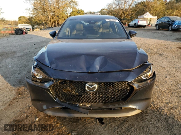 2019 Mazda Mazda3 Hatchback w/Preferred Pkg with VIN JM1BPBMM9K1130806, listed as a Copart auction lot 78083434 with 37,876 mi miles and Salvage Title. Bid and sale history available at carsss.com. Image 5.