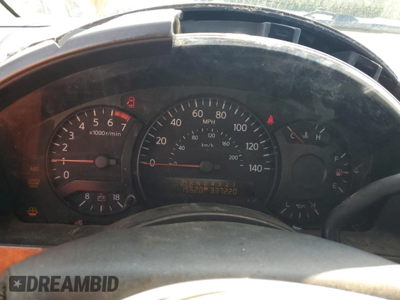 2005 Nissan Titan SE with VIN 1N6AA07A65N510019, listed as a Copart auction lot 53382375 with 337,220 mi miles and Salvage Title. Bid and sale history available at DreamBid. Image 9.