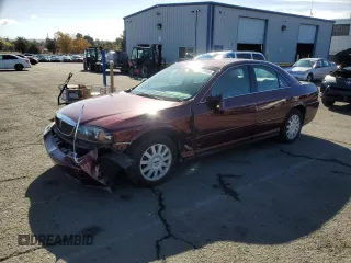 2004 Lincoln LS w/Luxury Pkg with VIN 1LNHM86S34Y658655, listed as a Copart auction lot 81129104 with 90,657 mi miles and Salvage Title. Bid and sale history available at carsss.com. Image 1.