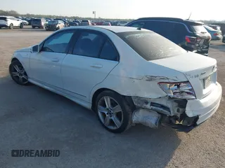 2011 Mercedes-Benz C with VIN WDDGF5EB2BA462275, listed as a IAAI auction lot 41888905 with 173,778 mi miles. Bid and sale history available at carsss.com. Image 3.