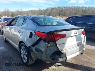 2013 Kia Optima EX with VIN 5XXGN4A77DG173344, listed as a IAAI auction lot 41830904 with 174,655 mi miles. Bid and sale history available at carsss.com. Image 3.