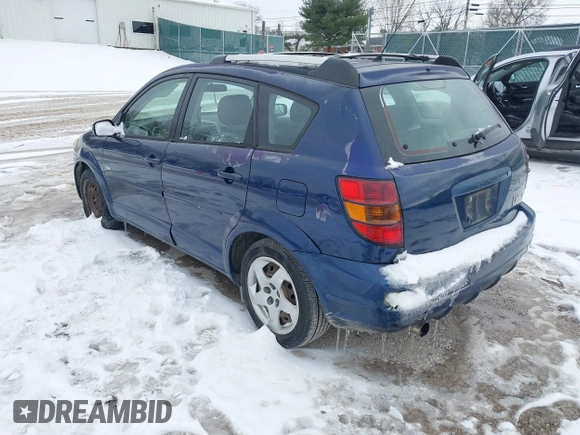 2003 Pontiac Vibe with VIN 5Y2SL62883Z448136, listed as a IAAI auction lot 41513530 with 299,999 mi miles. Bid and sale history available at carsss.com. Image 3.