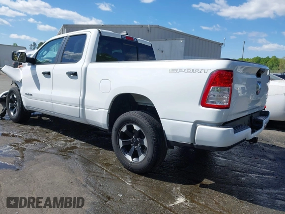 2019 Ram 1500 Tradesman with VIN 1C6RRECT2KN596550, listed as a IAAI auction lot 42039911 with Not provided miles and . Bid and sale history available at DreamBid. Image 3.