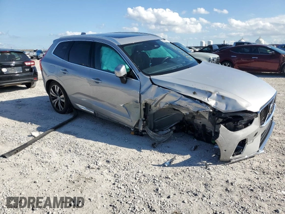 2022 Volvo XC60 Inscription с VIN YV4062RL7N1981353, выставлен на аукционе Copart как лот 85469564 с пробегом 24 664 миль миль и Списание • Salvage title. История ставок и продаж доступна на DreamBid. Изображение 4.