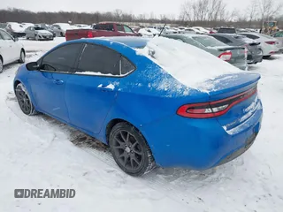 2016 Dodge Dart SE with VIN 1C3CDFAA0GD650532, listed as a IAAI auction lot 41222859 with 115,068 mi miles. Bid and sale history available at carsss.com. Image 3.