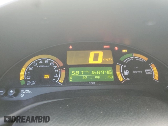 2000 Honda Insight z VIN JHMZE1371YT004249, wystawiony jako Copart lot #85041024 z przebiegiem 168 946 mil mil oraz Szkoda całkowita • Salvage title. Historia ofert i sprzedaży dostępna na DreamBid. Obrazek 9.