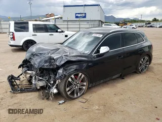 2018 Audi SQ5 Prestige with VIN WA1C4AFY3J2154299, listed as a Copart auction lot 58301164 with 74,770 mi miles and Salvage Title. Bid and sale history available at DreamBid. Image 1.