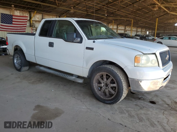 2006 Ford F-150 XL with VIN 1FTPX12V46NB31629, listed as a Copart auction lot 66341335 with 190,700 mi miles and Clean title. Bid and sale history available at DreamBid. Image 4.