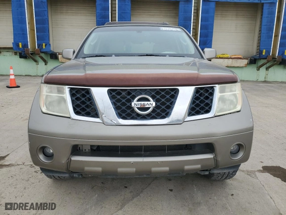 2006 Nissan Pathfinder SE with VIN 5N1AR18WX6C673874, listed as a Copart auction lot 52545235 with 185,716 mi miles and Salvage Title. Bid and sale history available at carsss.com. Image 5.