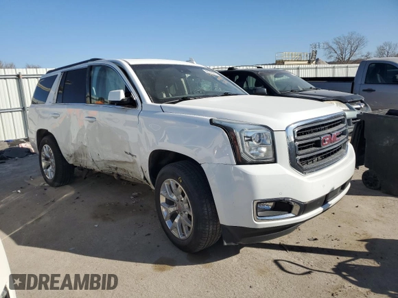 2015 GMC Yukon SLT z VIN 1GKS2BKC9FR539411, wystawiony jako Copart lot #48336835 z przebiegiem 176 994 mil mil oraz Szkoda całkowita • Salvage title. Historia ofert i sprzedaży dostępna na DreamBid. Obrazek 4.