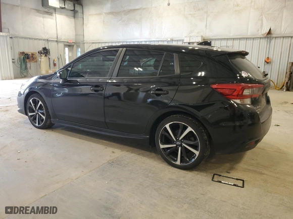 2022 Subaru Impreza Sport with VIN 4S3GTAM61N3723923, listed as a Copart auction lot 81659784 with 43,897 mi miles and Non Repairable. Bid and sale history available at carsss.com. Image 2.