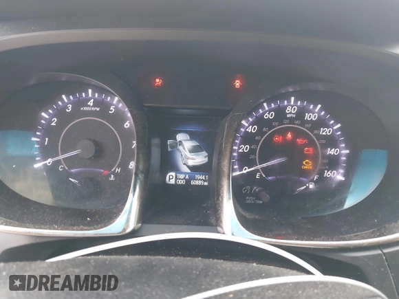 2013 Toyota Avalon XLE with VIN 4T1BK1EB8DU076613, listed as a IAAI auction lot 41709842 with 60,889 mi miles and . Bid and sale history available at DreamBid. Image 7.